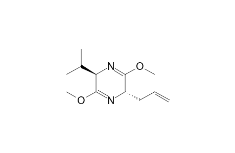 (3R,6S)-6-ALLYL-3-ISOPROPYL-2,5-DIMETHOXY-3,6-DIHYDROPYRAZINE