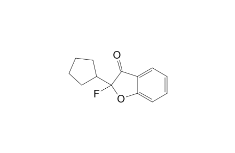 2-cyclopentyl-2-fluoro-benzofuran-3-one