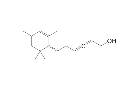 4-Methyl-6-(2',6',6'-trimethylcyclohex-2'-en-1'-yl)hexa-2,3-dien-1-ol