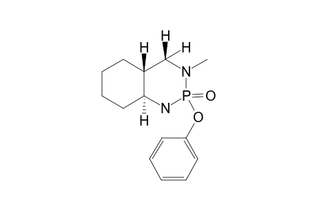 RAC-(2R,4AR,8AS)-3-METHYL-2-PHENOXY-1,2,3,4,4A,5,6,7,8,8A-DECAHYDRO-1,3,2-BENZODIAZAPHOSPHINE-2-OXIDE