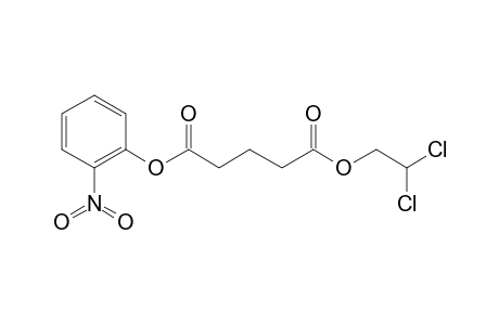 Glutaric acid, 2,2-dichloroethyl 2-nitrophenyl ester