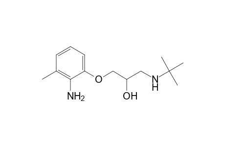 1-(2-Amino-3-methylphenoxy)-3-(tert-butylamino)-2-propanol