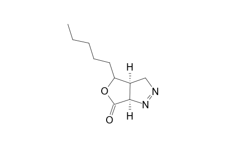 (3aRS,4SR,6aSR)-4-pentyl-4,6a-dihydro-3H-cis-furo[3,4-c]pyrazol-6(3aH)-one