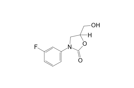 3-(m-fluorophenyl)-5-(hydroxymethyl)-2-oxazolidinone