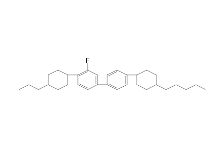 3-Fluoro-4'-(4-pentylcyclohexyl)-4-(4-propylcyclohexyl)-1,1'-biphenyl