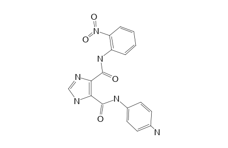 1H-Imidazole-4,5-dicarboxylic acid, 5-[(4-amino-phenyl)-amide] 4-[(2-nitro-phenyl)-amide]