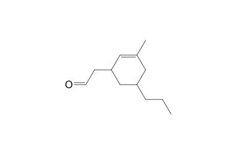 (3-Methyl-5-propylcyclohex-2-en-1-yl)acetaldehyde