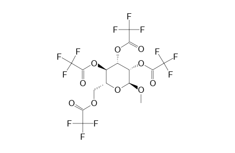 .alpha.-D-Mannopyranoside, methyl, tetrakis(trifluoroacetate)