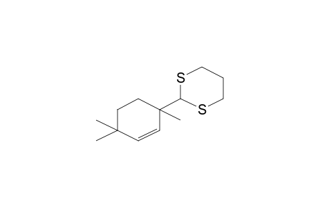2-(1,4,4-Trimethyl-2-cyclohexen-1-yl)-1,3-dithiane