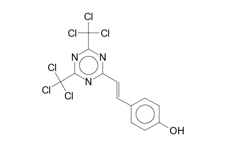 Phenol, 4-[2-[4,6-bis(trichloromethyl)-1,3,5-triazin-2-yl]ethenyl]-