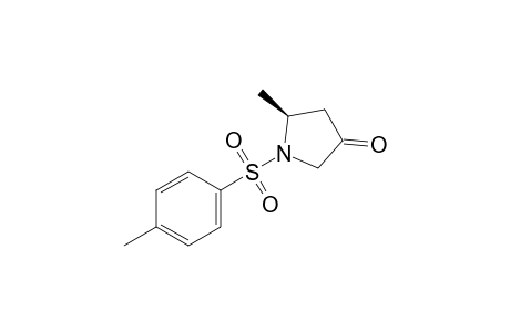 (5S)-5-methyl-1-(4-methylphenyl)sulfonyl-pyrrolidin-3-one