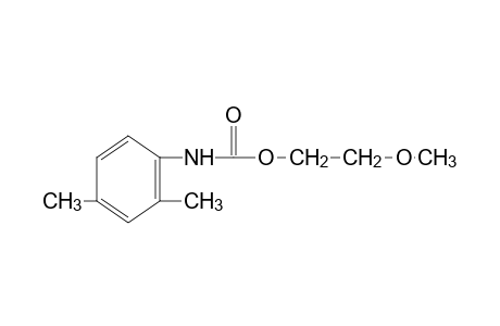 2,4-Dimethylcarbanilic acid, 2-methoxyethyl ester