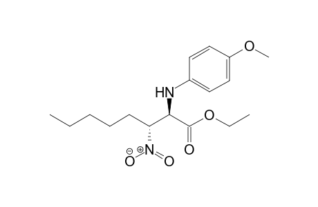 (2R,3R)-Methyl 2-(4-methoxyphenylamino)-3-nitrooctanoate