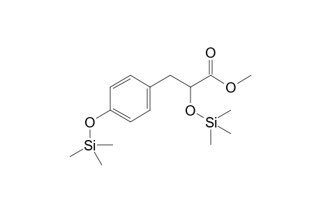 methyl 2-trimethylsilyloxy-3-(4-trimethylsilyloxyphenyl)propanoate