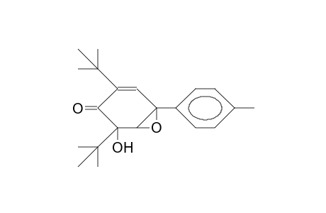 4-P-Tolyl-2,6-di-tert-butyl-4,5-epoxy-6-hydroxy-2-cyclohexenone