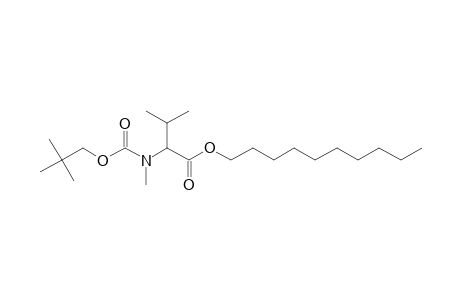 Valine, N-methyl-N-neopentyloxycarbonyl-, decyl ester