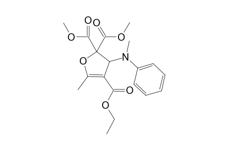 4-Ethyl 2,2-dimethyl 5-methyl-3-(methyl(phenyl)amino)furan-2,2,4(3H)-tricarboxylate