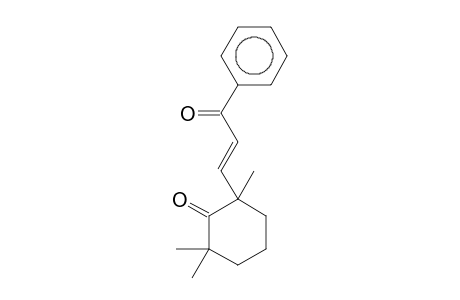 2,2,6-Trimethyl-6-[(1E)-3-oxo-3-phenyl-1-propenyl]cyclohexanone