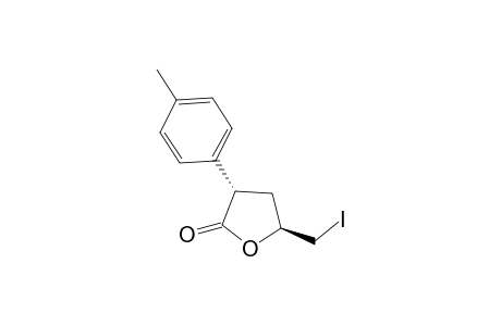 (3S,5S)-3-(3-Methylphenyl)-4-iodomethyl-.gamma.-butyrolactone