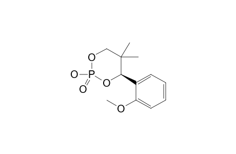 (S)-(-)-2-Hydroxy-4-(2-methoxyphenyl)-5,5-dimethyl-1,3,2-dioxaphosphorinane 2-oxide