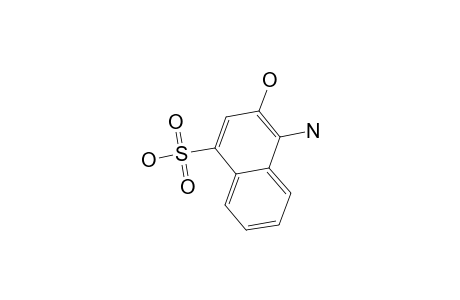 4-Amino-3-hydroxy-1-naphthalenesulfonic acid