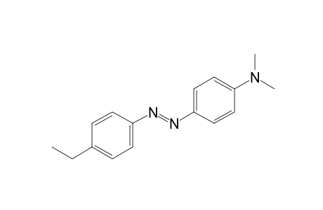 N,N-dimethyl-4-[(p-ethylphenyl)azo]aniline