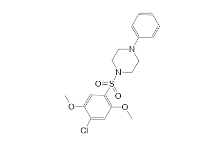 1-[(4-chloro-2,5-dimethoxyphenyl)sulfonyl]-4-phenylpiperazine