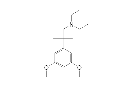 N-[2-(3,5-Dimethoxyphenyl)-2-methylpropyl]-N,N-diethylamine
