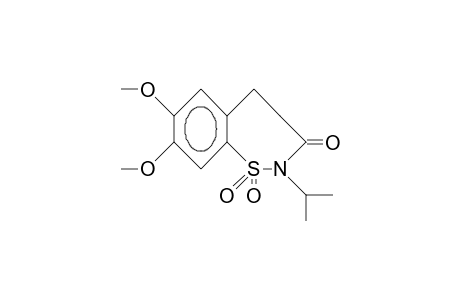 N-ISOPROPYL-4,5-DIHYDRO-7,8-DIMETHOXYBENZOTHIAZEPIN-3-ON-1,1-DIOXID