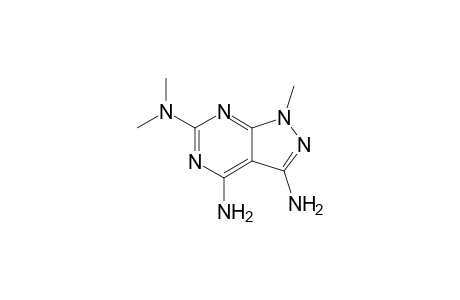 3,4-Diamino-6-dimethylamino-1-methylpyrazolo[3,4-d]pyrimidine