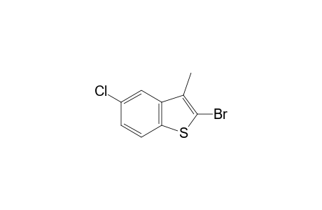 2-Bromo-5-chloro-3-methylbenzo(b)thiophene