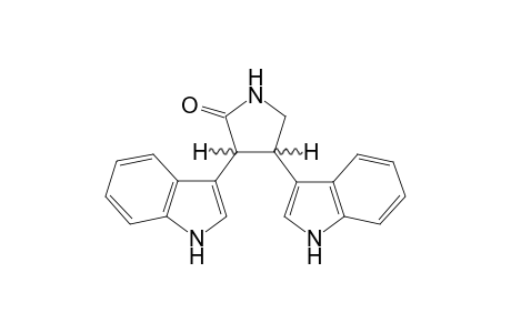 3,4-Bis(3-1H-indolyl)-2-pyrrolidinone