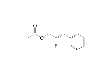 (2Z)-2-fluoro-3-phenyl-2-propenyl acetate