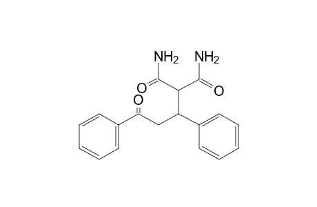 2-(1,3-Diphenyl-3-oxopropyl)malonamide