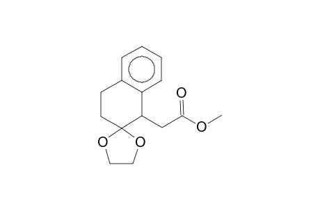 (3',4'-Dihydro-1'H-spiro[[1,3]dioxolane-2,2'-naphthalen]-1'-yl)-acetic acid, methyl ester