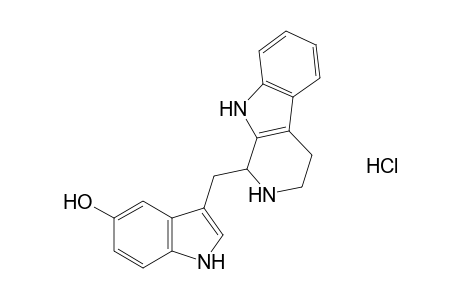 3-[(1,3,4,9-tetrahydro-2H-pyrido[3,4-b]indole-1-yl)methy]indol-5-ol, monohydrochloride