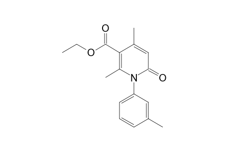 N-(3'-methylphenyl)-5-carbethoxy-4,6-dimethyl-1,2-dihydropyrid-2-one