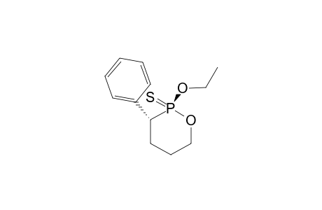 TRANS-2-ETHOXY-3-PHENYL-1,2-OXAPHOSPHORINANE-2-SULFIDE