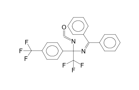 1-(4-TRIFLUOROMETHYLPHENYL)-1-DIPHENYLMETHYLIDENEAMINO-2,2,2-TRIFLUOROETHYLISOCYANATE