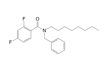 Benzamide, 2,4-difluoro-N-benzyl-N-octyl-