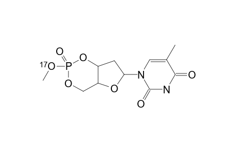 (R(P)-1)-THYMIDINE-CYCLIC-METHYL-3',5'-MONOPHOSPHATE