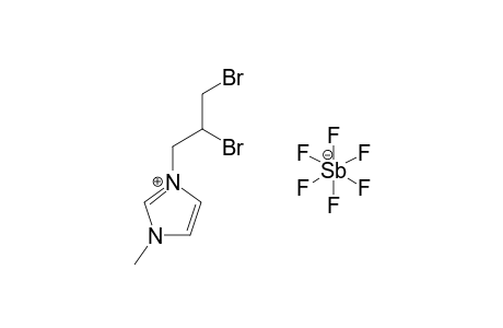 1-(2,3-DIBROMOPROPYL)-3-METHYLIMIDAZOLIUM-HEXAFLUOROANTIMONATE