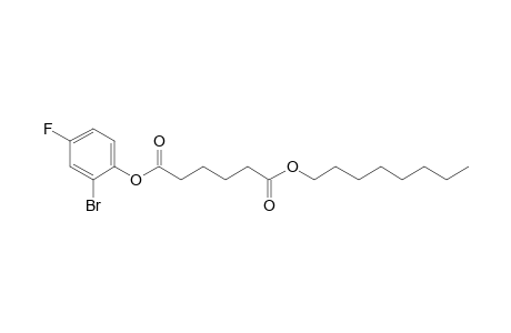 Adipic acid, 2-bromo-4-fluorophenyl octyl ester