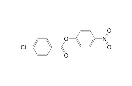 p-chlorobenzoic acid, p-nitrophenyl ester