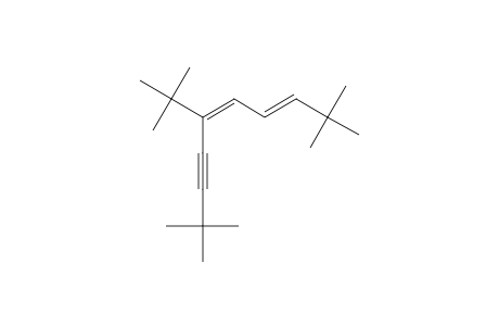 3,5-Decadien-7-yne, 6-t-butyl-2,2,9,9-tetramethyl-