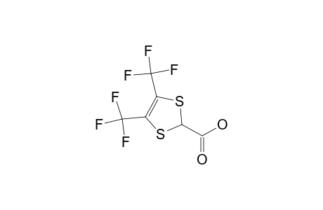 4,5-bis(Trifluoromethyl)-1,3-dithiol-2-carboxylic acid