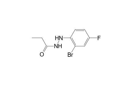 Propionic acid N'-(2-bromo-4-fluoro-phenyl)-hydrazide