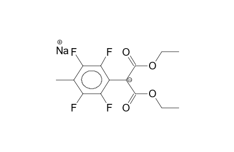 DIETHYL (4-METHYL-TETRAFLUOROPHENYL)MALONATE, SODIUM SALT