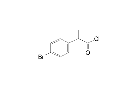 Propanoyl chloride, 2-(4-bromophenyl)-