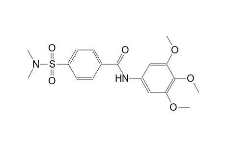4-[(dimethylamino)sulfonyl]-N-(3,4,5-trimethoxyphenyl)benzamide
